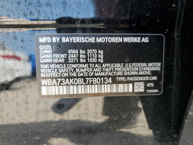 2020 BMW 228XI WBA73AK08L7F80134