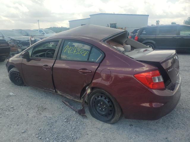 honda civic lx 2012 2HGFB2F53CH600242 photo #3