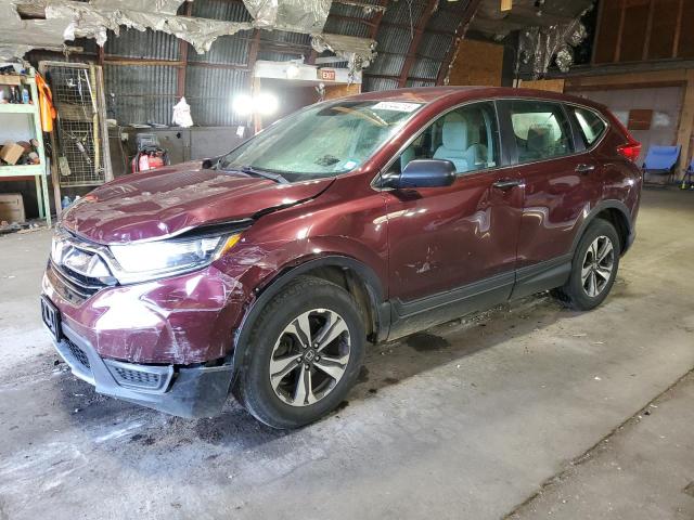HONDA CR-V LX 2018 burgundy  gas 2HKRW6H34JH229809 photo #1