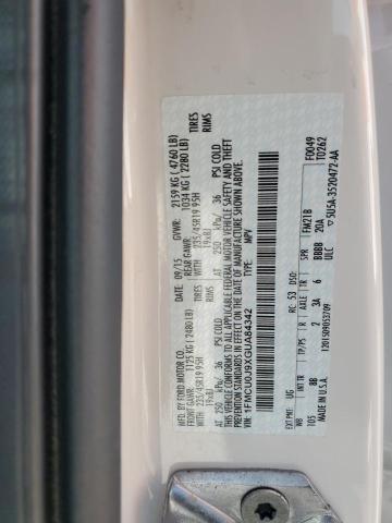 2016 FORD ESCAPE TITANIUM 1FMCU0J9XGUA84342