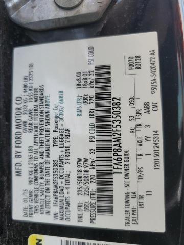 2015 FORD MUSTANG 1FA6P8AM2F5350382