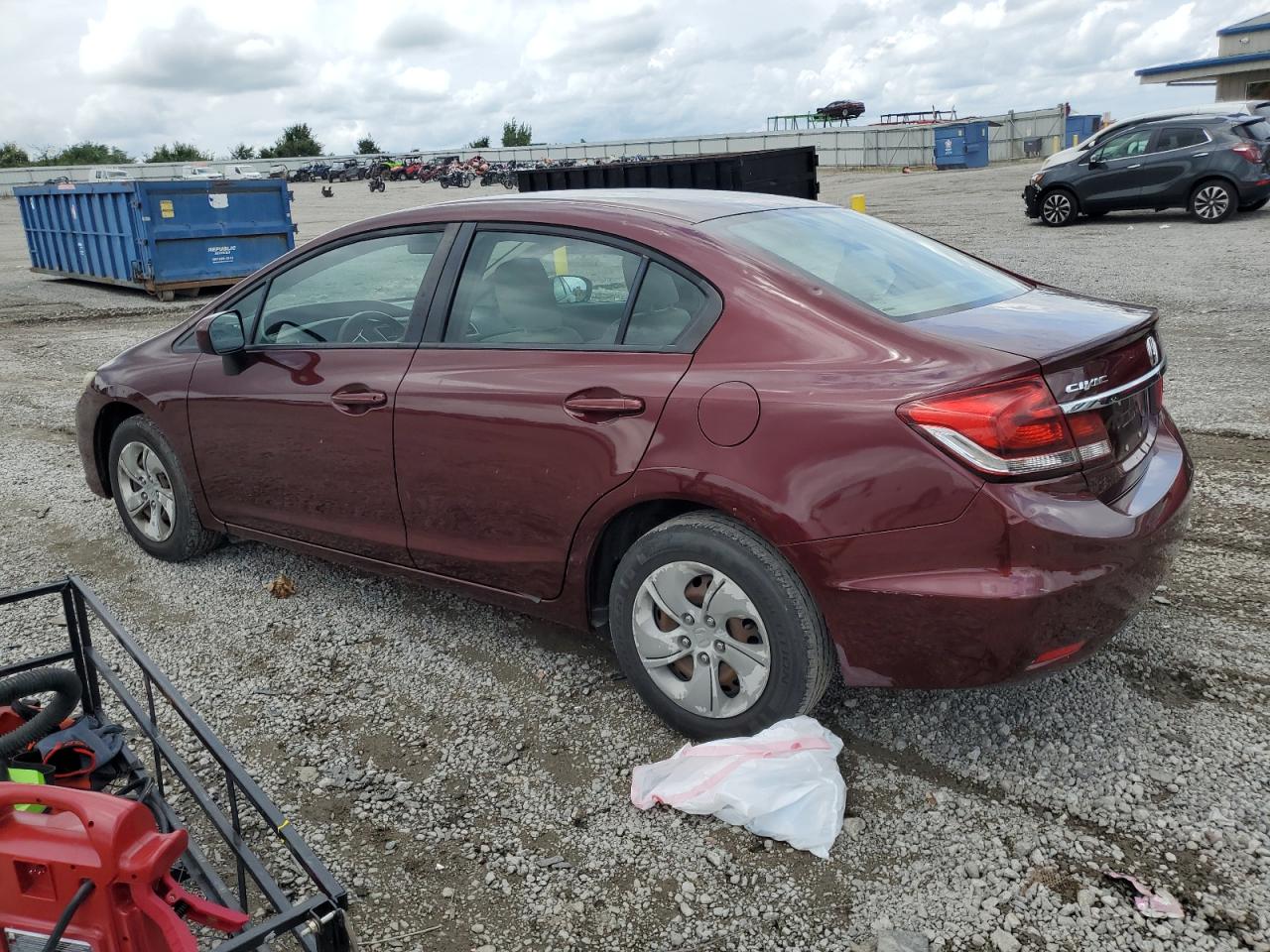 Lot #3212499844 2015 HONDA CIVIC LX