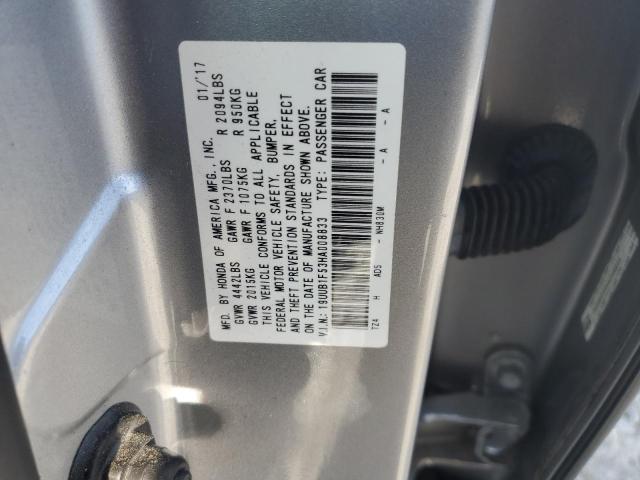 2017 ACURA TLX TECH 19UUB1F53HA008833