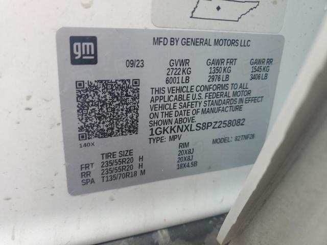 2023 GMC ACADIA DEN 1GKKNXLS8PZ258082