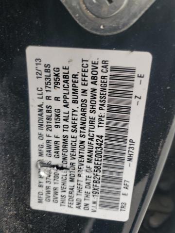 2014 HONDA CIVIC LX - 19XFB2F58EE003424
