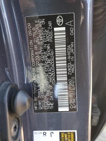 2010 TOYOTA PRIUS - JTDKN3DU0A0062461