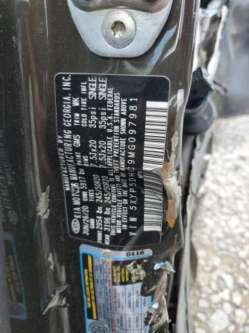 2021 KIA TELLURIDE 5XYP5DHC9MG097981
