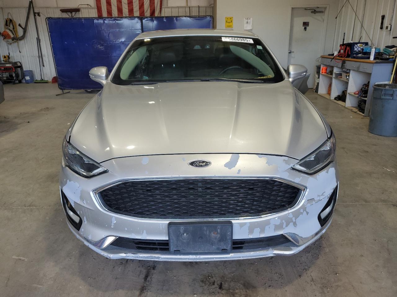 Lot #3218014886 2019 FORD FUSION TIT