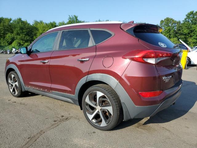 HYUNDAI TUCSON LIM 2016 maroon 4dr spor gas KM8J3CA25GU221623 photo #3
