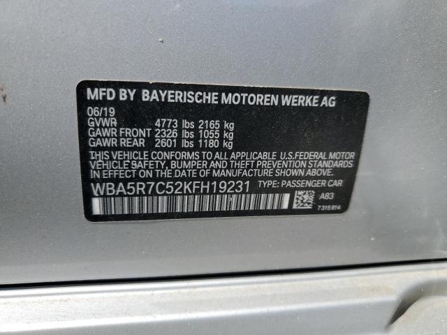 2019 BMW 330XI - WBA5R7C52KFH19231