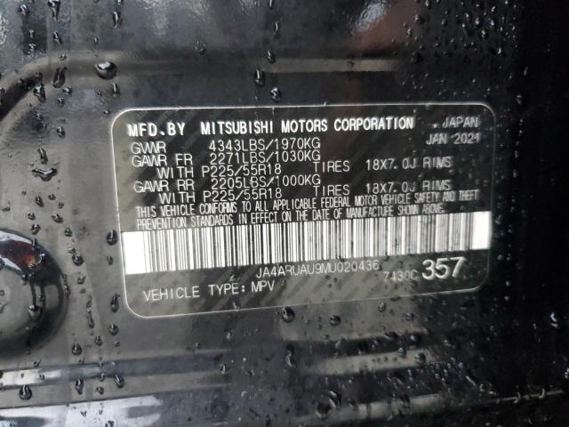 2021 MITSUBISHI OUTLANDER SPORT ES JA4ARUAU9MU020436