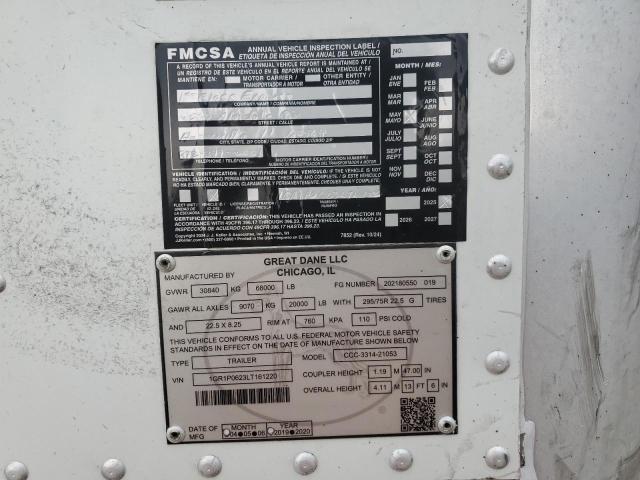 2020 GREAT DANE UNKNOWN #3287640006