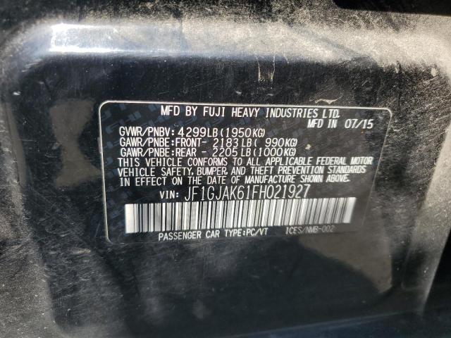 2015 SUBARU IMPREZA PR - JF1GJAK61FH021927