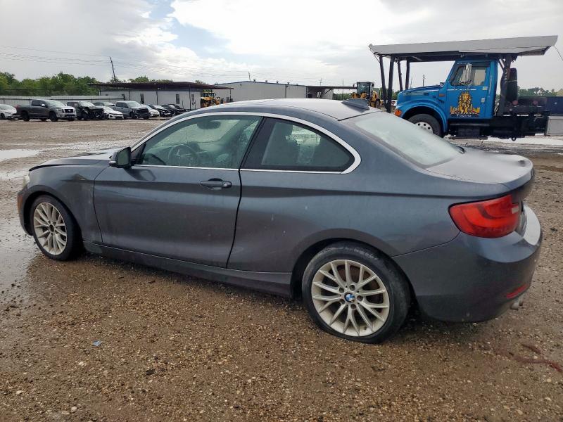 BMW 228 I 2014 gray coupe gas WBA1F5C55EVV99167 photo #3