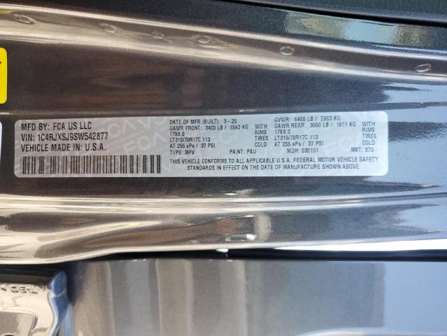 2025 JEEP WRANGLER R 1C4RJXSJ9SW542877