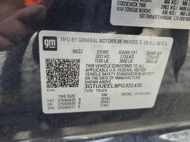 2023 GMC SIERRA K15 3GTUUEEL6PG331435