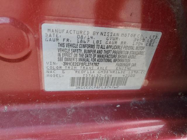 2015 NISSAN VERSA NOTE - 3N1CE2CP8FL374762
