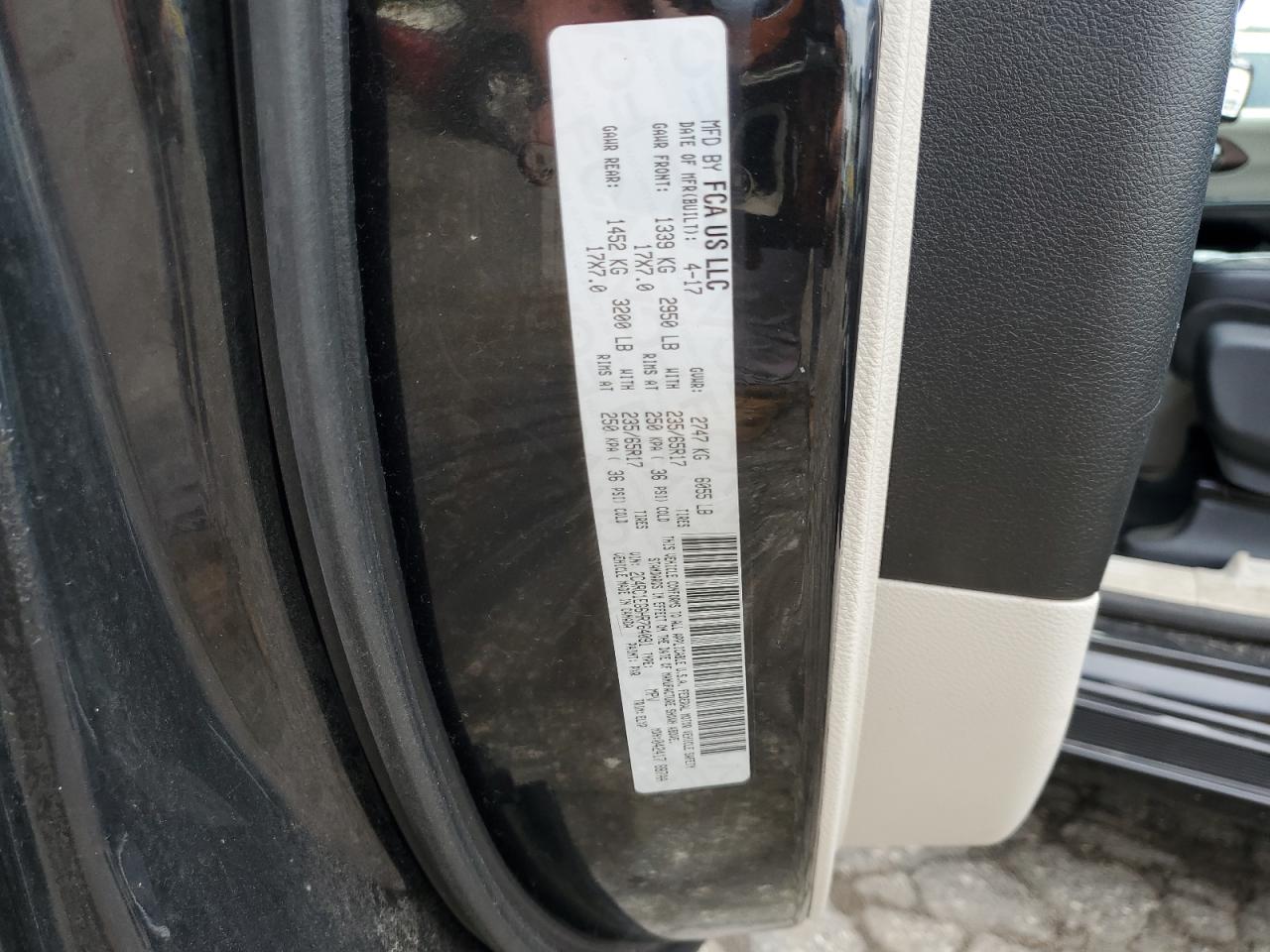 CHRYSLER PACIFICA TOURING L PLUS