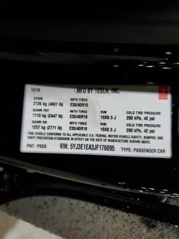 2018 TESLA MODEL 3 5YJ3E1EA3JF176095