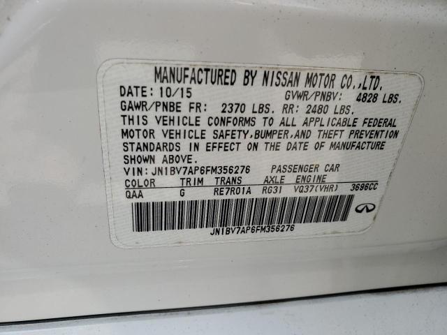 2015 INFINITI Q50 BASE JN1BV7AP6FM356276