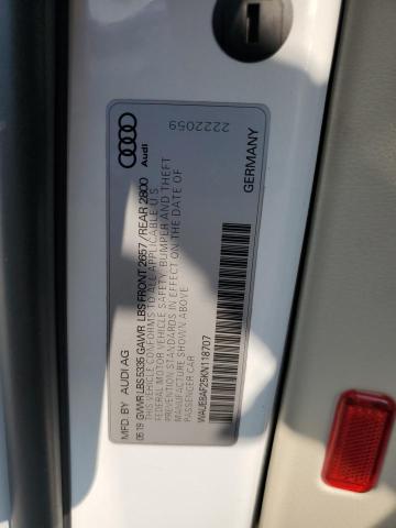 2019 AUDI A6 PREMIUM WAUE8AF25KN118707