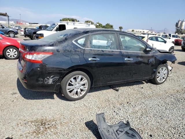 NISSAN SENTRA S 2013 black  gas 3N1AB7AP4DL794550 photo #4