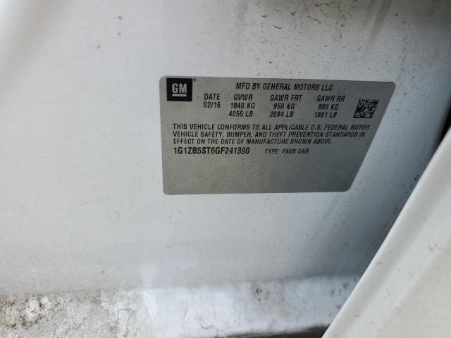 2016 CHEVROLET MALIBU LS - 1G1ZB5ST6GF241390