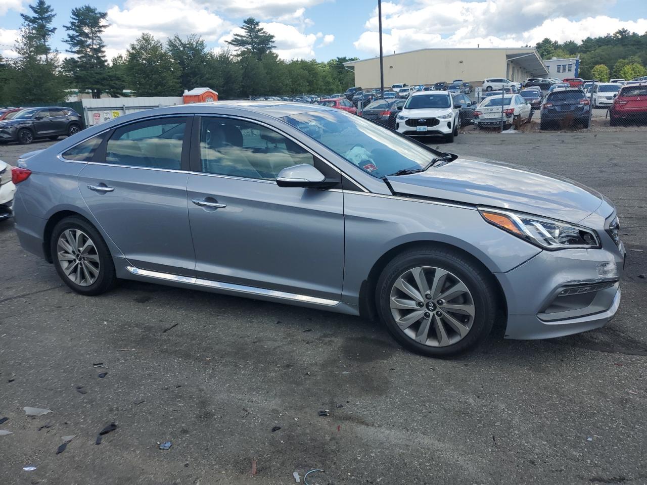 Lot #3257368777 2017 HYUNDAI SONATA SPORT