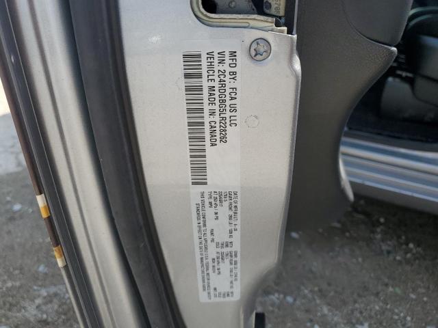 2020 DODGE GRAND CARAVAN SE 2C4RDGBG5LR228262