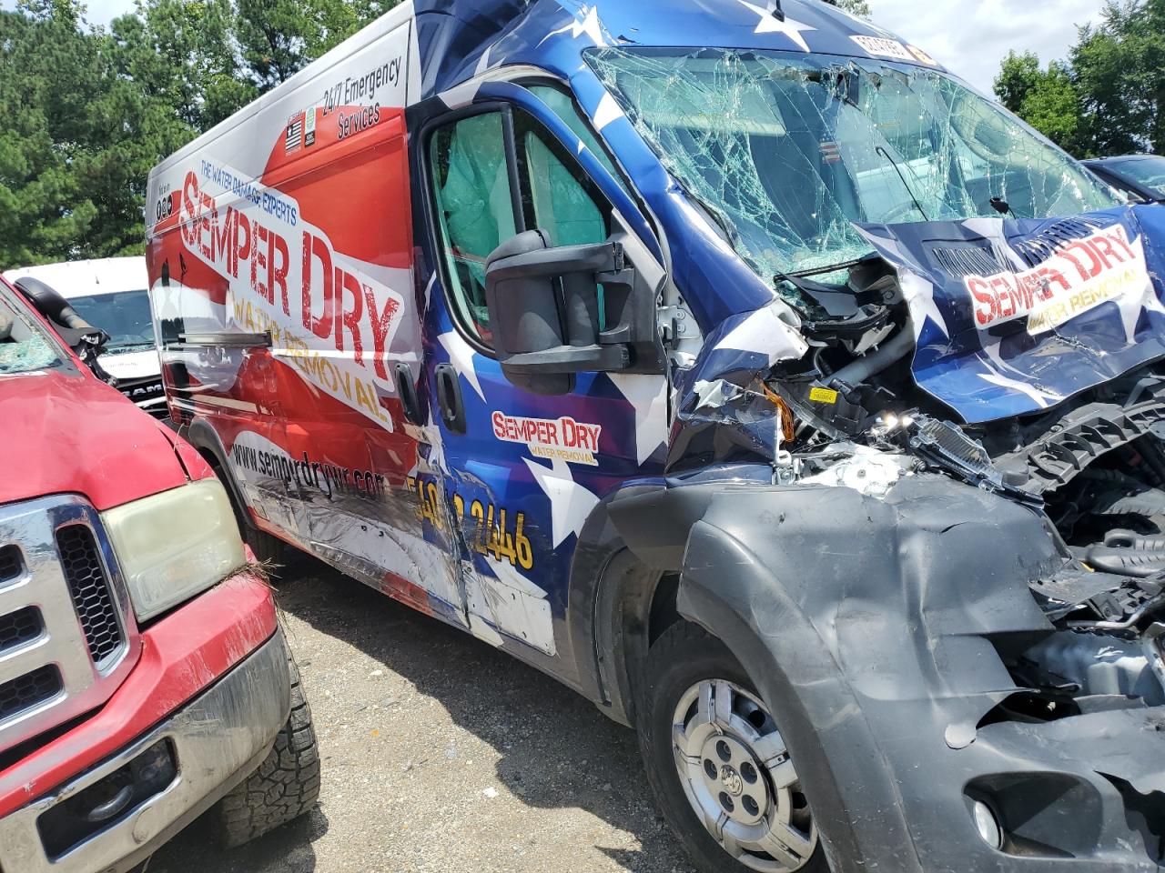 Lot #3308310155 2021 RAM PROMASTER