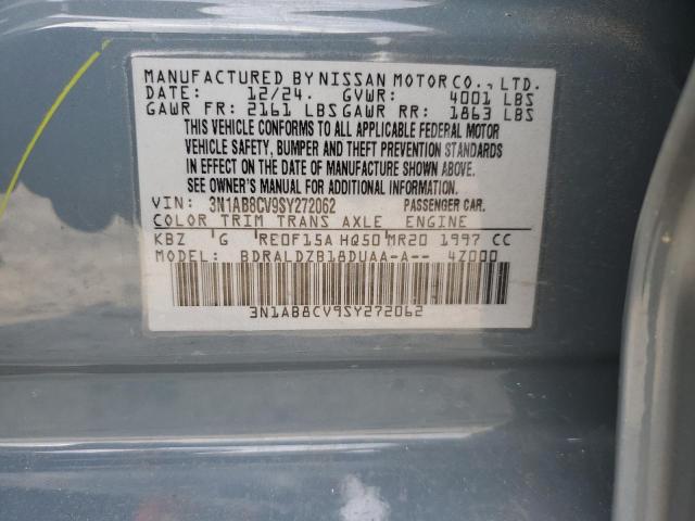 2025 NISSAN SENTRA SV 3N1AB8CV9SY272062