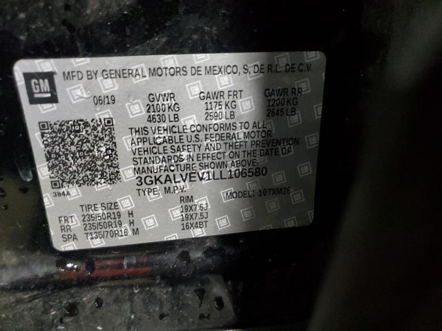 2020 GMC TERRAIN SL 3GKALVEV1LL106580