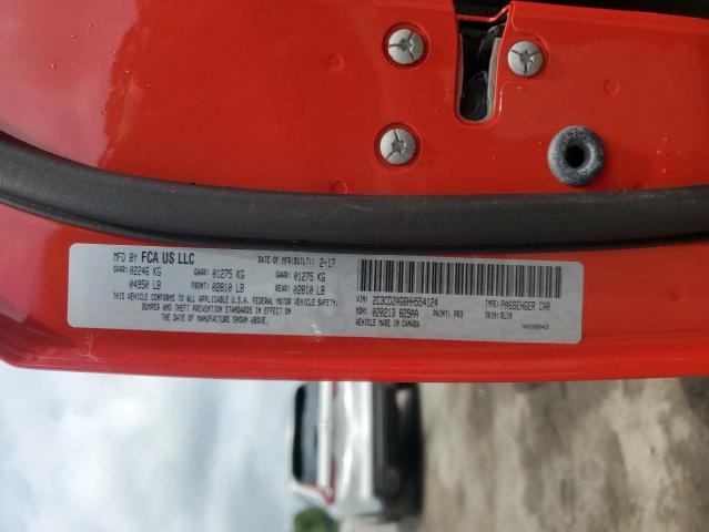 2017 DODGE CHALLENGER 2C3CDZAG6HH554124