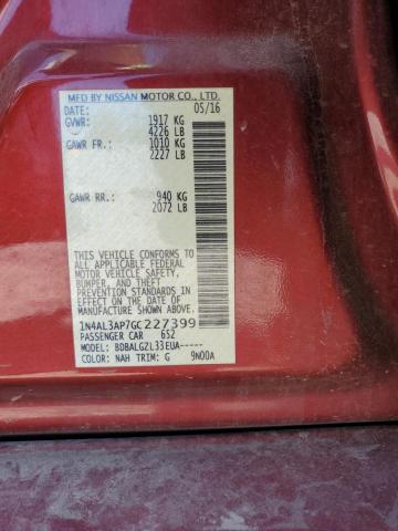 2016 NISSAN ALTIMA 2.5 - 1N4AL3AP7GC227399