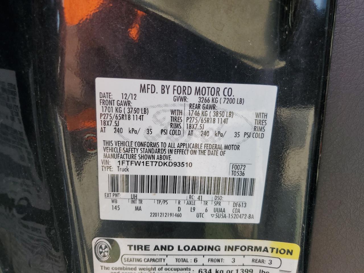 FORD F-150 SUPERCREW