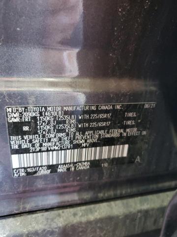 2021 TOYOTA RAV4 XLE - 2T3P1RFV4MW213781