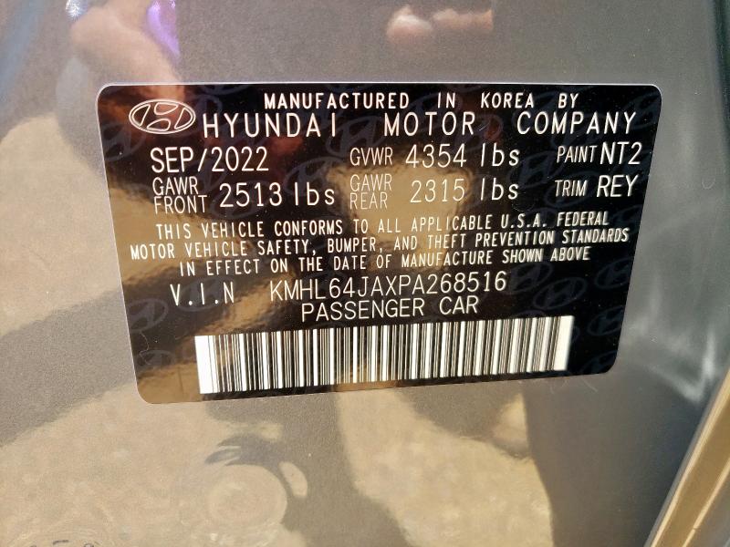 2023 HYUNDAI SONATA SEL KMHL64JAXPA268516