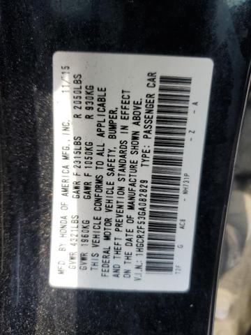 2016 HONDA ACCORD SPO 1HGCR2F53GA082829