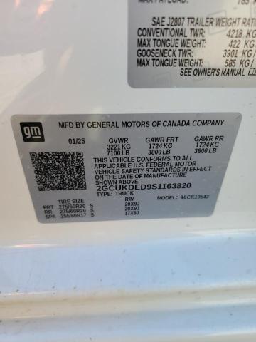 2025 CHEVROLET SILVERADO - 2GCUKDED9S1163820