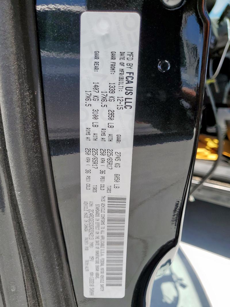 2016 DODGE GRAND CARA 2C4RDGEG3GR224213