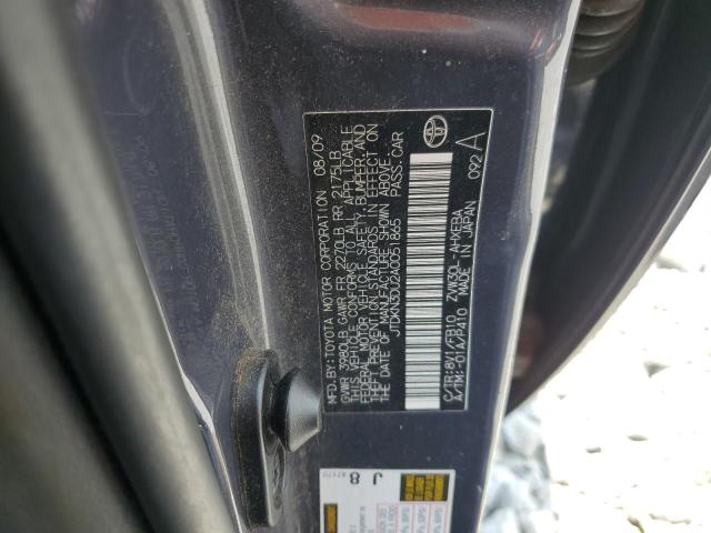 2010 TOYOTA PRIUS - JTDKN3DU2A0051865
