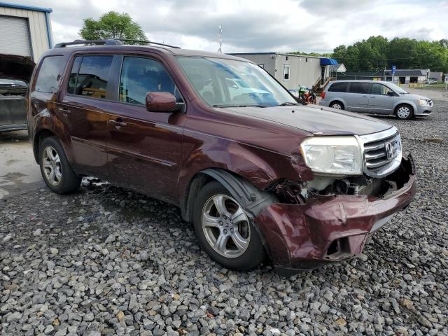 Vin: 5fnyf4h54eb017465, lot: 62898115, honda pilot exl 20144