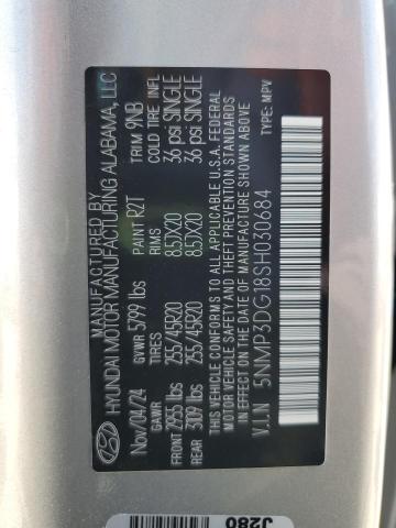 2025 HYUNDAI SANTA FE L - 5NMP3DG18SH030684