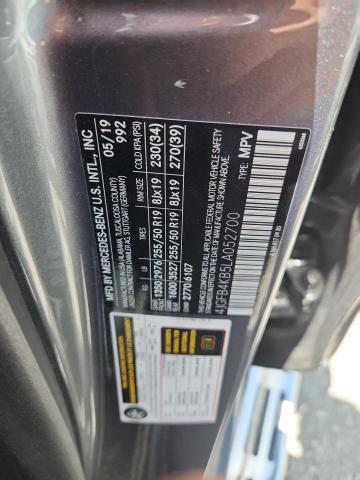 2020 MERCEDES-BENZ GLE 350 4M 4JGFB4KB5LA052700