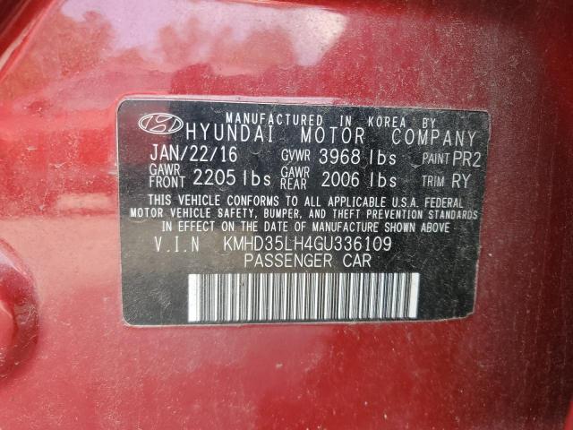 2016 HYUNDAI ELANTRA GT - KMHD35LH4GU336109