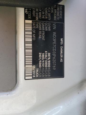 2018 MERCEDES-BENZ SPRINTER 2 WD3PE7CD3JP620769