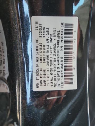 2016 HONDA ACCORD SPO 1HGCR2F5XGA230491