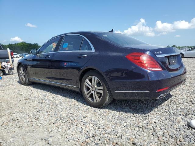MERCEDES-BENZ S 550 4MAT 2017 blue sedan 4d gas WDDUG8FB5HA285696 photo #3