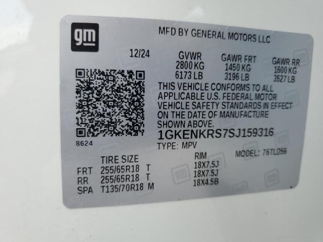 2025 GMC ACADIA ELE 1GKENKRS7SJ159316
