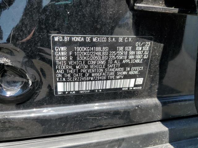 2023 HONDA HR-V SPORT 3CZRZ2H58PM729406